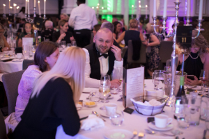 Guests at their tables at the nasen awards
