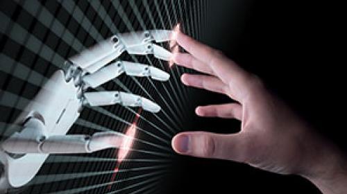 Robot hands - classroom of the future