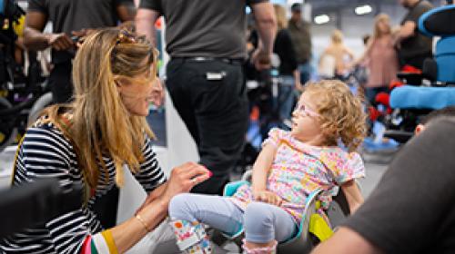 Kidz To Adults Disabled Living child in a wheelchair